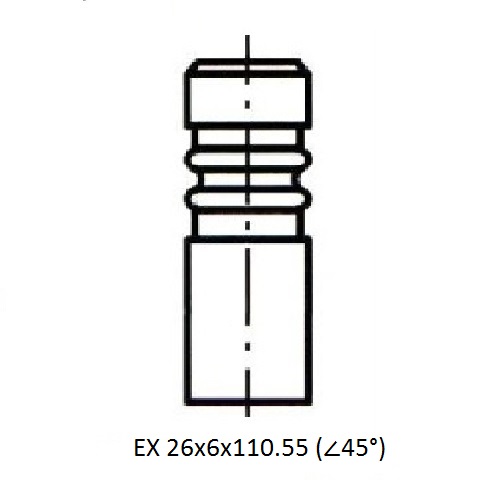 Z17416R — ZIKMAR — Клапан ДВС