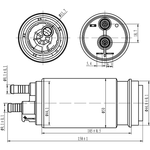 Z61026R — ZIKMAR — Топливный насос