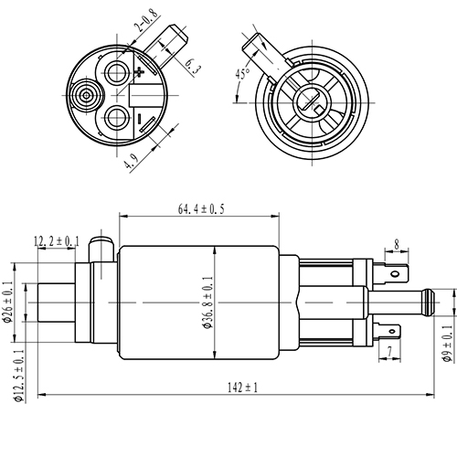 Z61087R — ZIKMAR — Насос топливный