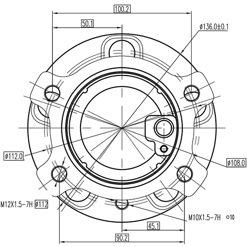 Z89231R — ZIKMAR — Ступица задняя