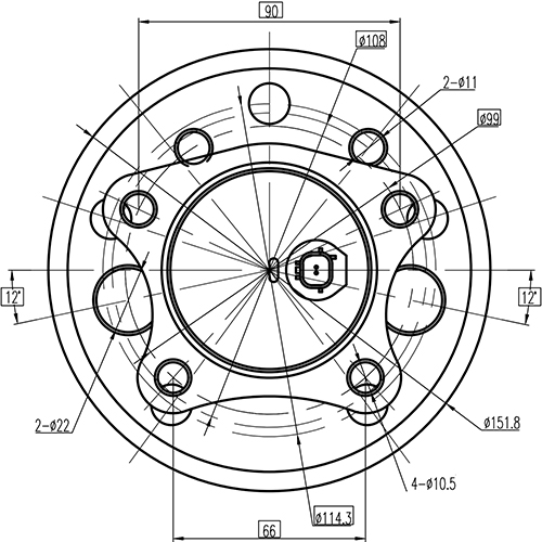 Z89647R — ZIKMAR — Ступица задняя
