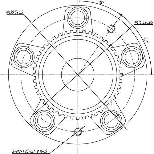Z89899R — ZIKMAR — Ступица передняя