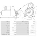 Z28678R — ZIKMAR — Стартер