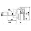 Z87117R — ZIKMAR — Шрус Наружный