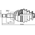 Z87987R — ZIKMAR — Приводной вал