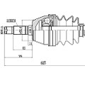Z88029R — ZIKMAR — Приводной вал