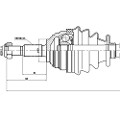 Z88082R — ZIKMAR — Приводной вал