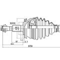 Z88091R — ZIKMAR — Приводной вал