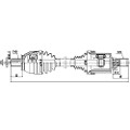 Z88219R — ZIKMAR — Полуось