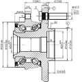 Z89680R — ZIKMAR — Ступица передняя