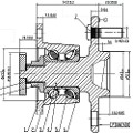 Z89871R — ZIKMAR — Ступица задняя с ABS