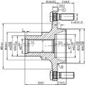 Z89883R — ZIKMAR — Ступица передняя
