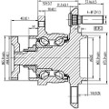 Z89897R — ZIKMAR — Ступица задняя