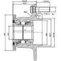 Z89899R — ZIKMAR — Ступица передняя